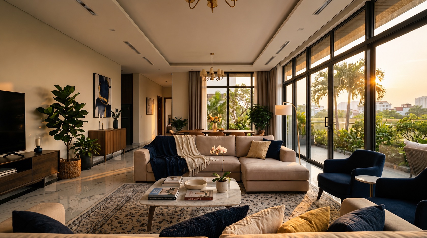 Căn hộ view triệu đô giữa lòng thành phố