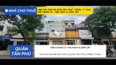 Cho thuê Nhà Mặt Tiền Vườn Lài Q.Tân Phú 70m², 2TẦNG, 17Triệu