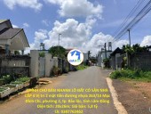 CHÍNH CHỦ BÁN NHANH LÔ ĐẤT CÓ SẮN NHÀ CẤP 4 Vị trí 2 mặt tiền đường nhựa tp Bảo