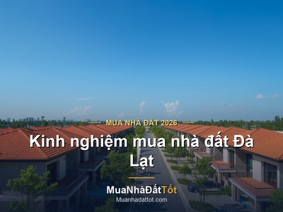 Kinh nghiệm mua nhà đất Đà Lạt 2026: khu vực tiềm năng, giá & lưu ý