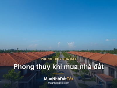 Kinh nghiệm xem phong thủy khi mua nhà đất: hướng nhà, thế đất, hợp tuổi