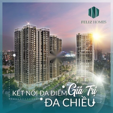 Mở bán căn hộ cao cấp Feliz Homes của Công ty Cổ phần KLB tại Hoàng Mai, Hà Nội - 31,9 Triệu /m² - 100 m²