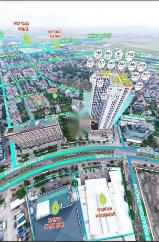 BÁN CĂN HỘ DỰ ÁN GREEN PEARL -  BẮC NINH. - 1,14 Tỷ  - 41 m²