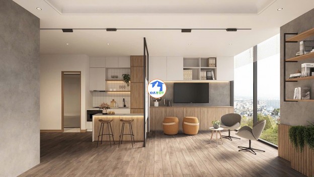 Căn hộ La Pura mặt tiền Quốc Lộ 13 thi công 3 ca mỗi ngày, pháp lý hoàn chỉnh - 4 Tổng diện tích - 66 m²