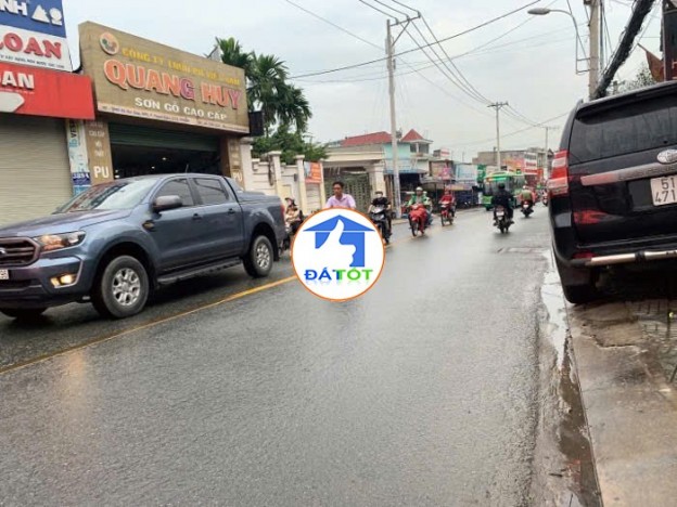 ????Nhà trệt lầu mặt tiền TX 18 ngay Ngã Tư Ga- 76m2 (6 nở hậu 6,5)x12- 6,35 - 6 Tổng diện tích - 76 m²