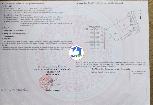 SIÊU PHẨM ĐẤT MẶT TIỀN ĐÔNG THẠNH 6-3, ĐÃ CÓ GPXD & SAN LẤP CAO