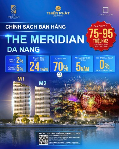 HÉ LỘ CHÍNH SÁCH BÁN HÀNG ĐƯỢC MONG CHỜ NHẤT – THE MERIDIAN ĐÀ NẴNG