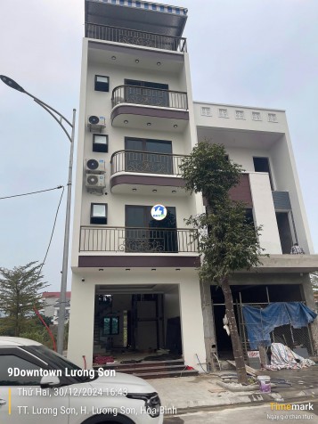 Bán gấp lô góc 2 mặt tiền DT 136,5m2 giá đầu tư đối diện khu chợ Lương Sơn, sẵn