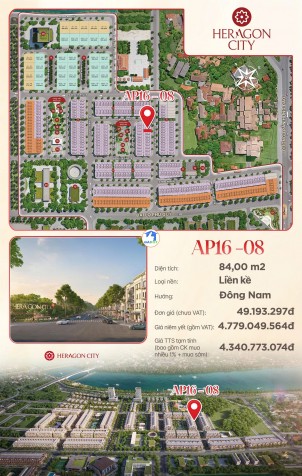 HERAGON CITY –  ĐẤT SẴN SỔ. SANG TÊN NGAY. CĐT: 0966 343 969