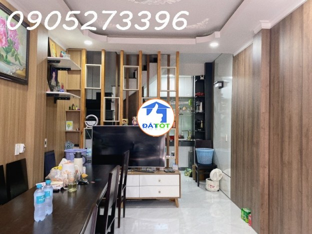 NHÀ 3 TẦNG NHỎ XINH - HẺM NHỰA 3.5M SẠCH SẼ AN NINH DÂN TRÍ - FULL NỘI THẤT XỊN
