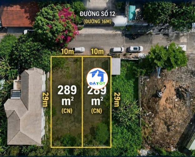 ????????????Cần Bán gấp 2 lô đất đường số 12 Trần Não , phường bình an ,  . Q2 ,