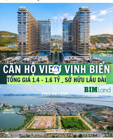 MÓN QUÀ LỚN để sở hữu căn hộ Vịnh Biển SỞ HỮU LÂU DÀI duy nhất tại HẠ LONG với