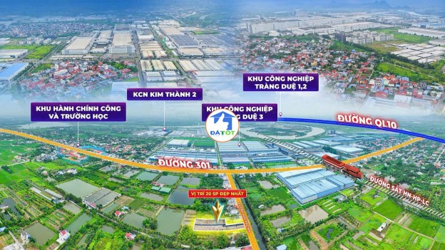 Cơ hội X2-X3 tài sản tại trung tâm KCN LG Tràng Duệ 3 - Chỉ dành cho người ra