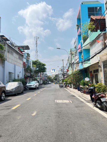 Nhà mới 2 tầng mặt tiền đường số ngay chợ Phạm Thế Hiển P4Q8. Giá: 4.7 tỷ