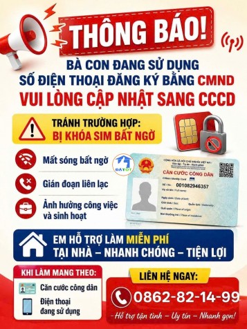 CHUẨN HÓA THÔNG TIN THUÊ BAO DI ĐỘNG THEO THÔNG TƯ 08 - Hotline hỗ trợ nhanh: