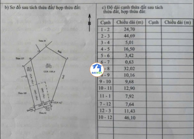 ĐẤT ĐẸP - GIÁ TỐT - Chủ Bán Lô Đất View  Suối Tại Thôn 1, Phú Long, Ninh Bình - 1 Tổng diện tích - 1277 m²