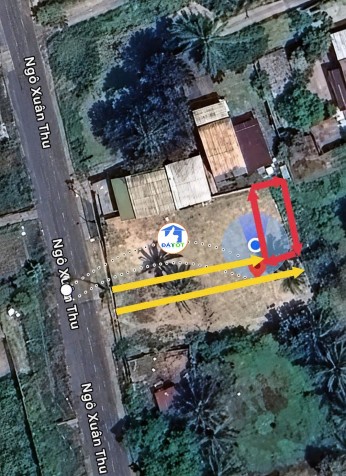 ????????????????BÁN ĐẤT K161 NGÔ XUÂN THU - Sau lưng nhà mặt tiền