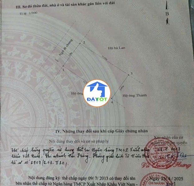 BÁN ĐẤT TẶNG NHÀ 2,5 TẦNG KHU GIA VIÊN, GẦN TRƯỜNG MARIE CURIE, 68M², MẶT TIỀN - 4500000 Tổng diện tích - 68 m²
