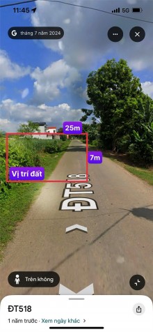 ĐẦU TƯ SINH LỜI – CHÍNH CHỦ CẦN BÁN LÔ ĐẤT Tỉnh Lộ 518, Xã Cẩm tâm, Huyện Cẩm