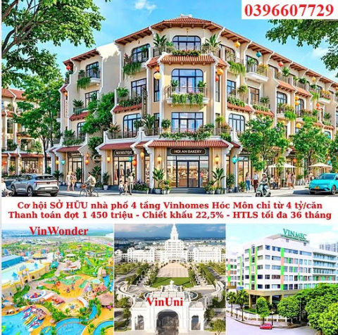 Vinhomes30 - [CHỈ 4 TỶ] – KHỞI ĐẦU THỊNH VƯỢNG ĐẮC SINH TÀI LỘC NHÀ PHỐ