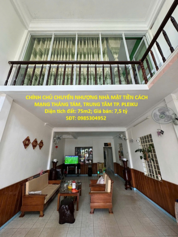 CHÍNH CHỦ CHUYỂN NHƯỢNG NHÀ MẶT TIỀN TRUNG TÂM TP. PLEIKU – VỊ TRÍ VÀNG Kinh