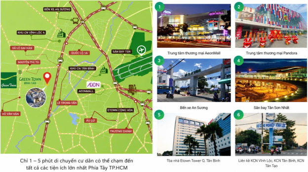 2 TỶ SỞ HỮU CĂN HỘ GREEN TOWN BÌNH TÂN