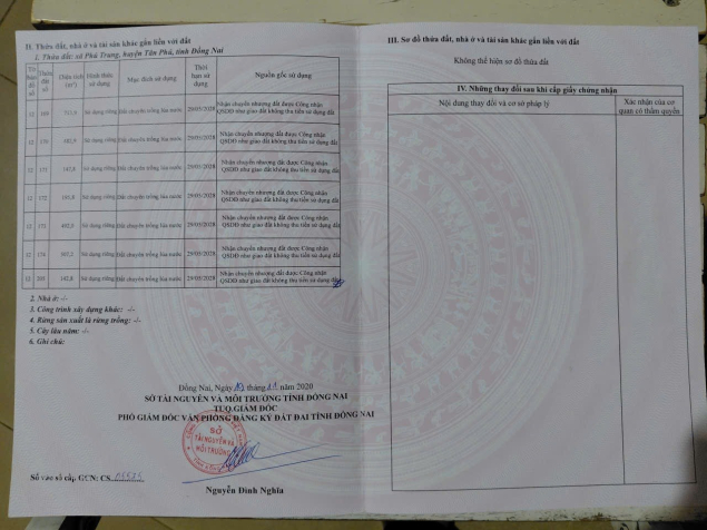 ĐẦU TƯ SINH LỜI - CHÍNH CHỦ Cần Bán Đất Nông Nghiệp Xã Phú Trung, H.Tân Phú,