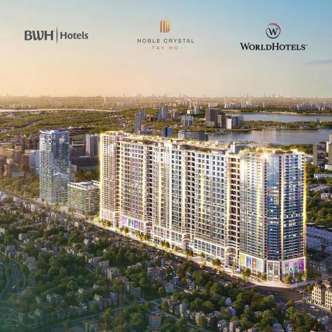Dinh thự Sky Mansion 345m 4PN, Noble Crytal Tây Hồ 0931711838  hàng hiệu tại