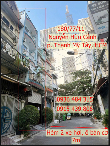 CHO THUÊ NGUYÊN TẦNG 2 PHÒNG NGỦ – NGUYỄN HỮU CẢNH, BÌNH THẠNH – CHỈ 9