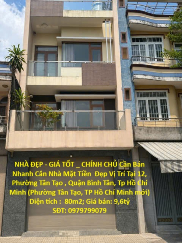 NHÀ ĐẸP - GIÁ TỐT _ CHÍNH CHỦ Cần Bán Nhanh Căn Nhà Mặt Tiền  Đẹp Vị Trí Tại