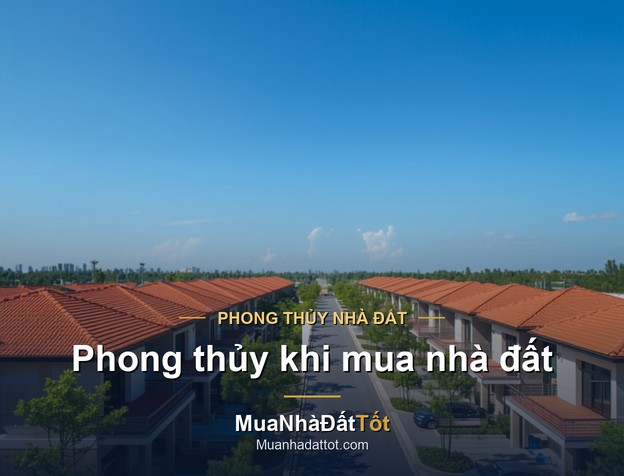Kinh nghiệm xem phong thủy khi mua nhà đất: hướng nhà, thế đất, hợp tuổi