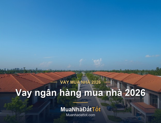 Vay ngân hàng mua nhà 2026: lãi suất, điều kiện, hồ sơ và lưu ý